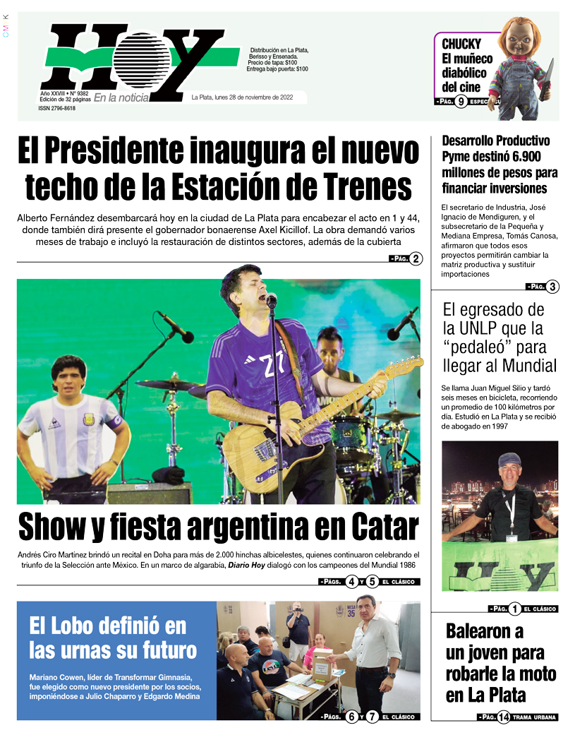Diario Hoy 28-11-2022
