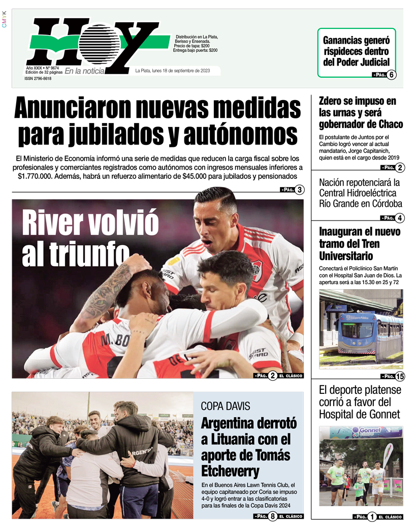 Diario Hoy 18-09-2023