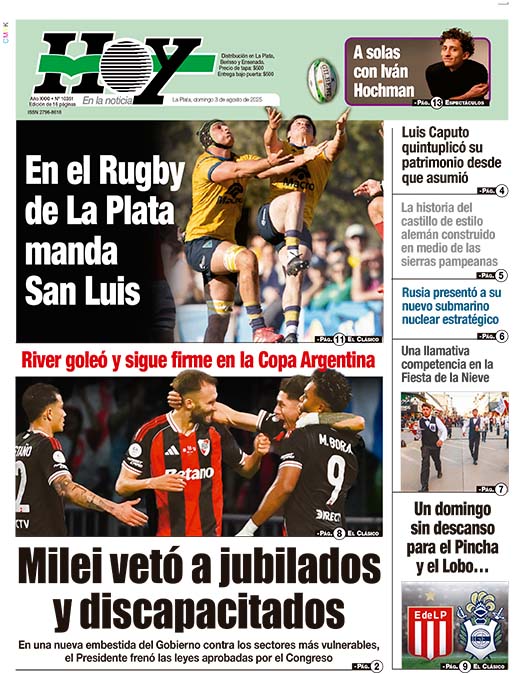Diario HOY 3-8-2025