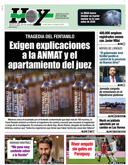 Diario Hoy 15-08-2025