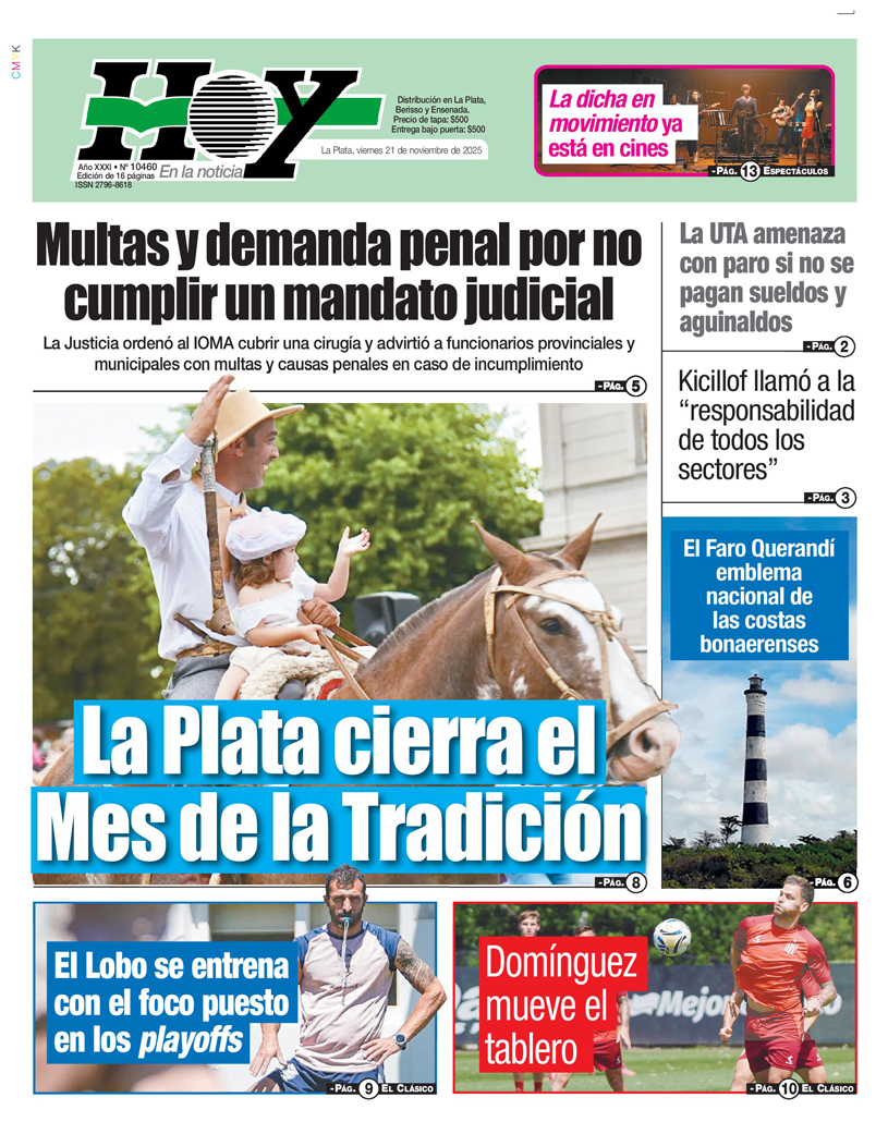 Diario Hoy 21-11-2025