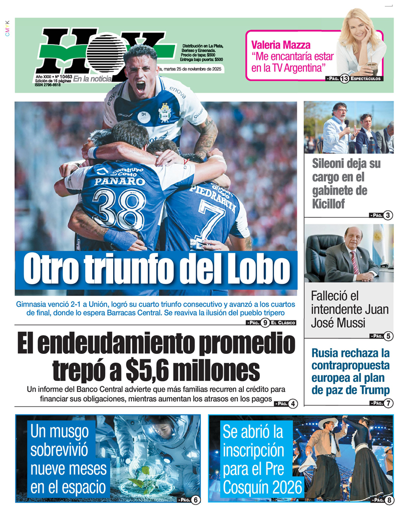 Diario Hoy 25-11-2025