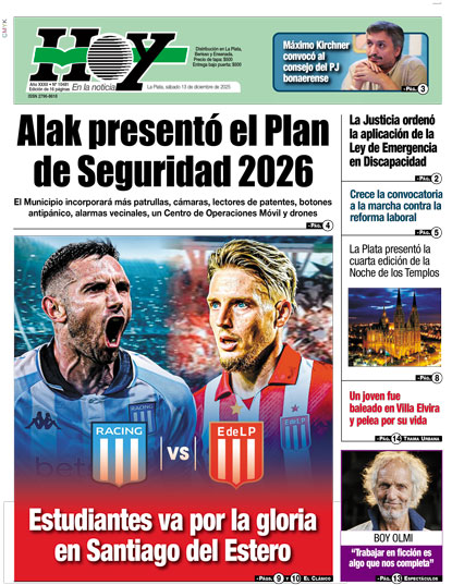 Diario Hoy 13-12-2025