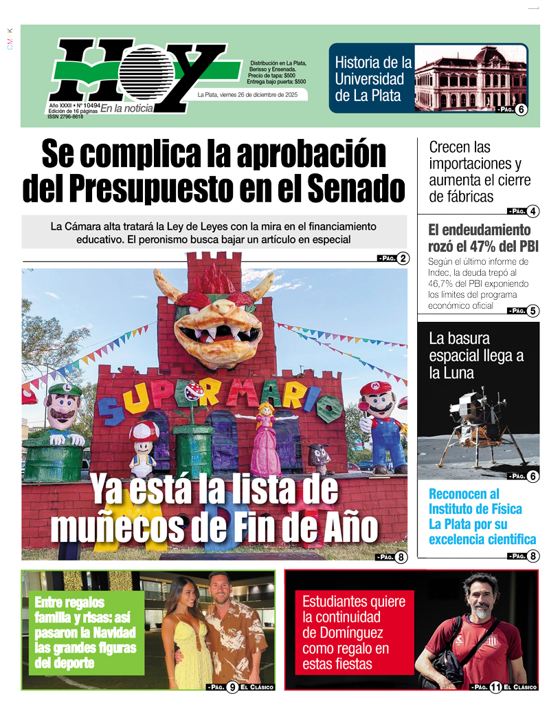 Diario Hoy 26-12-2025