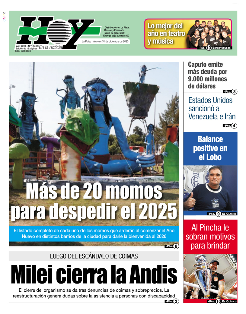 Diario Hoy 31-12-2025