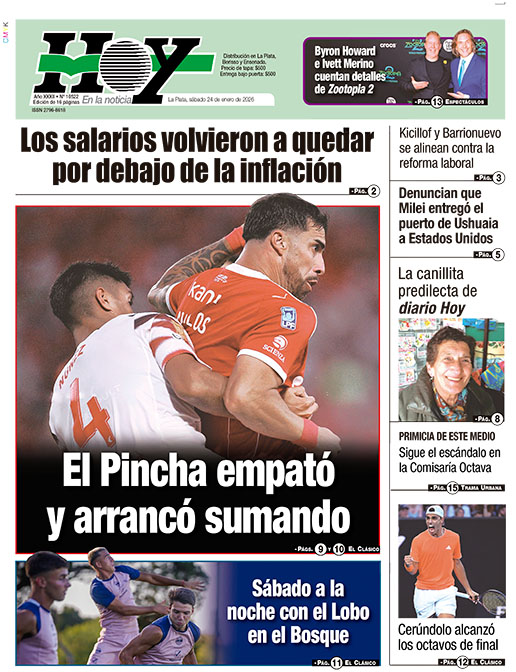 Diario hoy 24-1-26