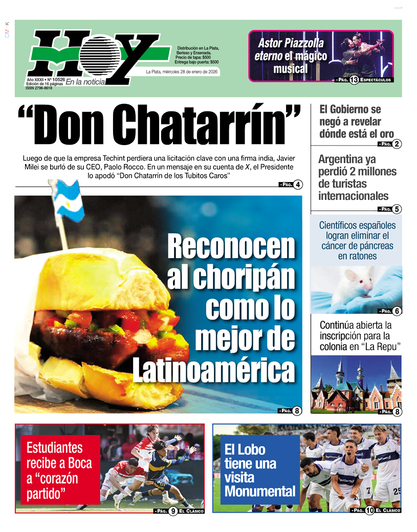 Diario Hoy 28-01-2026