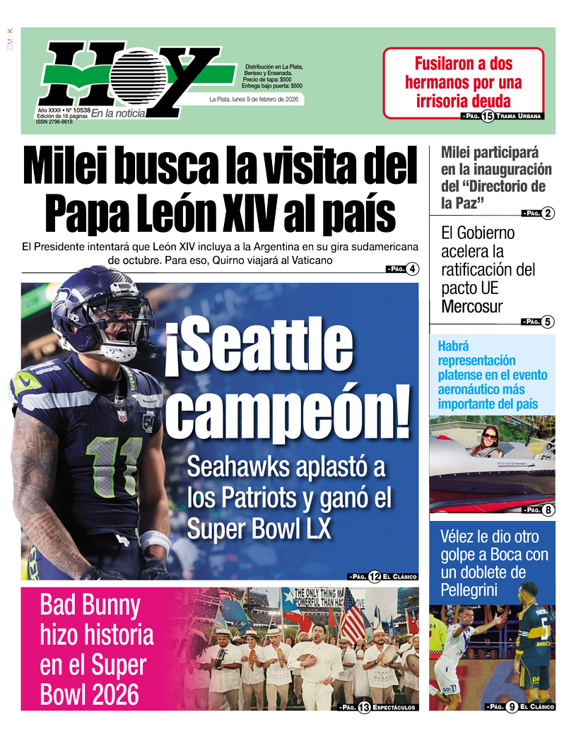 Diario Hoy 09-02-2026