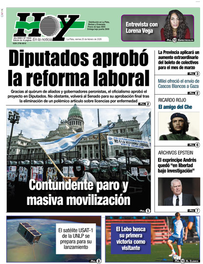 Diario Hoy 20-02-2026