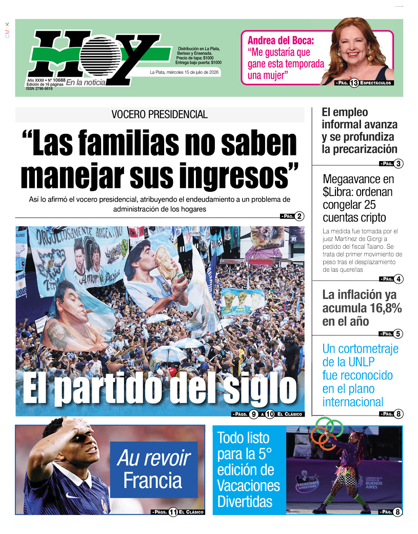 Diario Hoy 15-07-2026