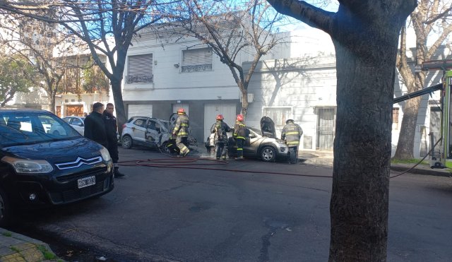 incendio autos 