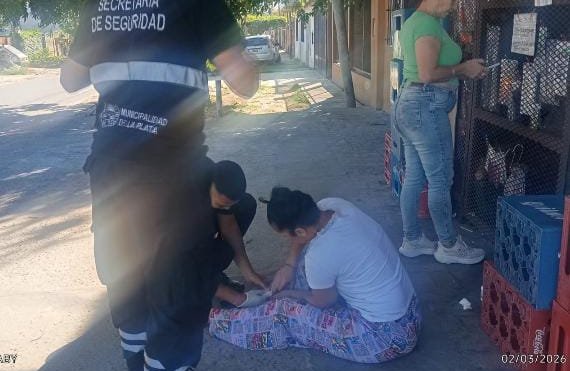 mujer herida